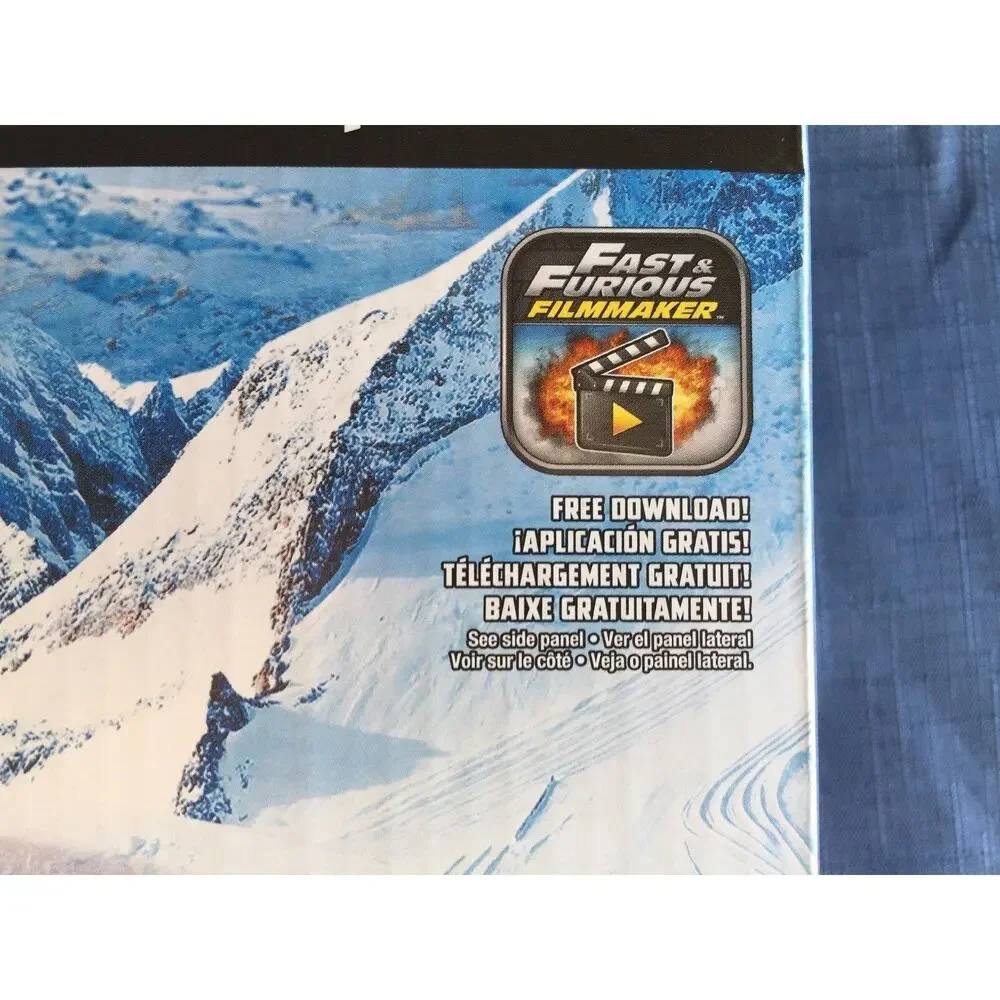 Mattel Fast and Furious Frozen Missile Attack Play set with Ice Charger CAR